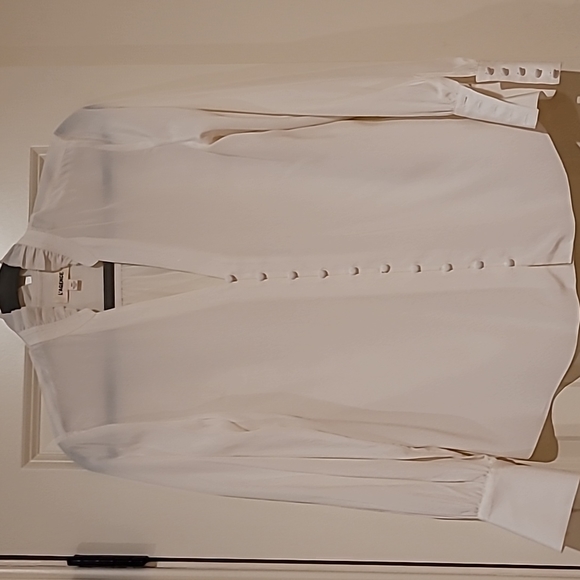 L'agence silk top in cream. Gorgeous! - Picture 1 of 3